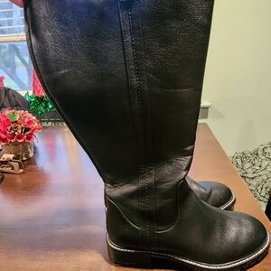 Torrid Black Leather Women's Boots
